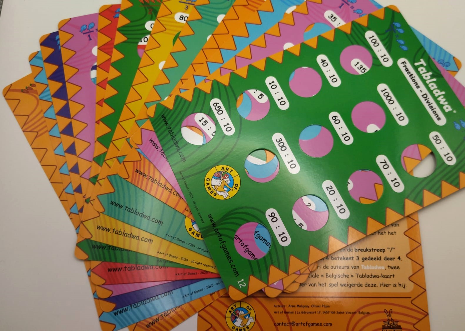 Tabladwa  Fractions et Divisions